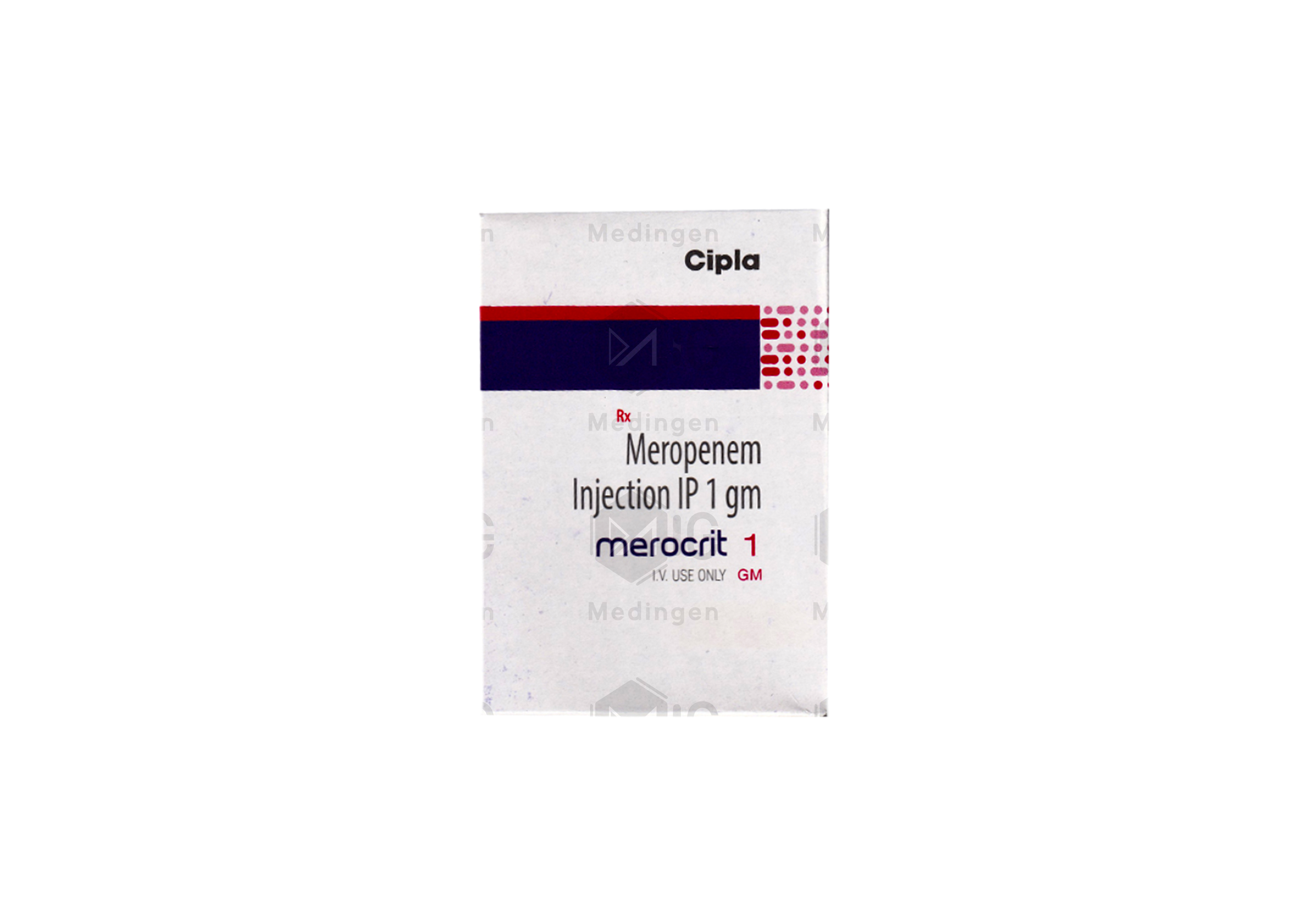 MEROCRIT INJECTION 1GM